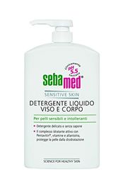 Sebamed Vloeibaar wasmiddel voor gezicht en lichaam, voor de gevoelige en huidvriendelijke huid, pH-waarde 5,5, 1000 ml