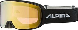 ALPINA Unisex - Adulti, NAKISKA QV Occhiali da sci, black matt, One Size