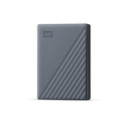 WD 6TB My Passport Hard disk portatile,funziona con dispositivi USB-C and USB-A,con software per gestione di dispositivi,e protezione tramite password, funziona con PC, Mac,e console da gaming