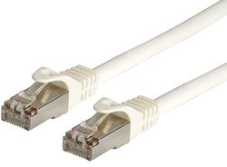 Techly ICOC CCA6F-005-WH - nätverkskabel (0,5 m, Cat6, F/UTP (FTP), RJ-45, RJ-45, vit)