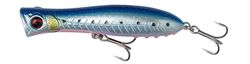 Savage Gear Gravity Popper - esca artificiale ad alte prestazioni per pescatori di predatori, ideale per lucci, spigole e altro ancora,perfetta per la pesca in acqua salata White Glow 9 cm