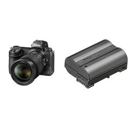 Nikon Z6II +24/70 f/4 S Fotocamera Mirrorless Full Frame, CMOS FX da 24.5 MP, 273 Punti AF & EN-EL15c batteria ricaricabile compatta agli ioni di litio, elevata capacità