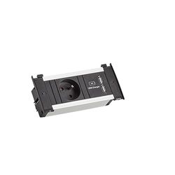 BACHMANN Kapsa XS 1 x UTE 1 x USB Charger corrente 0,2 m GST18