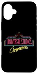 Universal Studios Marquee Cumpleañero Neon Case for iPhone 16 Plus