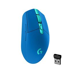 Logitech G305 LIGHTSPEED Mouse Gaming Wireless, Sensore 12K HERO, 12.000 DPI, Design Leggero, 6 Pulsanti Programmabili, Batteria 250 Ore, Memoria Integrata, PC/Laptop - Blu
