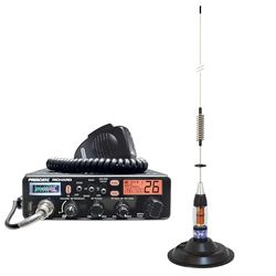 CB President Richard ASC 10M + CB-antenn PNI ML70 Radio Kit, 70cm längd, 26-30MHz, 200W