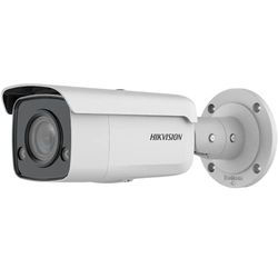 Hikvision DS-2CD2T87G2-L(4 mm) (C) Bullet bewakingscamera met 8 megapixels, tot 60 m verlichting, ColorVu camera met gekleurde beeldband 's nachts door wit licht