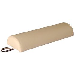 Master Massage Rullo per ginocchia semicircolare, 23 cm x 11 cm x 66 cm, beige