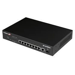 Edimax GS-5210PLG - 10-Port Gigabit Long Range PoE+ Web Smart Switch with 1 SFP Port