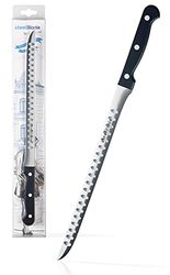 Steelblade - Cuchillo Jamonero Modelo Germany de 28 cm de Hoja Alveolada en Acero Inoxidable.