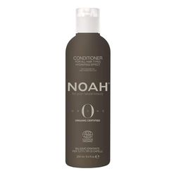 NOAH Origins Organic Conditioner – Hydrating with Sesame Oil & Fermented Oat, Lightweight & Nourishing, Enhances Shine & Smoothness, Detangles & Softens, COSMOS Organic, SLS-Free, 250ml
