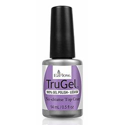 Ezflow Trugel Ez Trugel No Cleanse Top Coat, 14 Ml - 14 ml