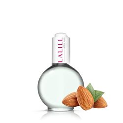 LALILL Olio per unghie 75ml - Olio di mandorle per la cura delle unghie - Olio per unghie per la cura delle cuticole - SPA Manicure Nail Design Mani - Vegan - Con Pipetta