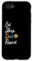 iPhone SE (2020) / 7 / 8 Eat Sleep Dash Repeat Video Game Geometry Video Gamer Case