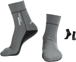 Cressi Ultra Stretch Neoprene Socks 1.5mm - Escarpines Neopreno Ultrastretch, Unisex-Adult Gris , S