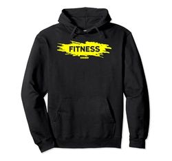 Gimnasio amarillo fresco entrenamiento motivación gimnasio entrenamiento Sudadera con Capucha