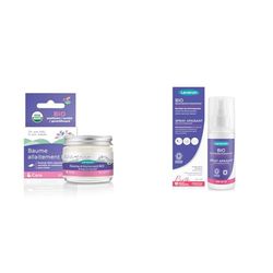 Lansinoh Soins Post-Accouchement BIO - Crème Apaisante pour Mamelons Sensibles et Spray Apaiseur Périnéal BIO - 100ml