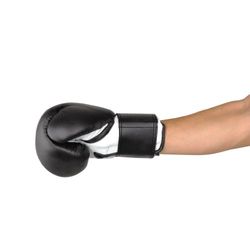 KWON Fitness - Guantes de Boxeo Unisex Negro Negro Talla:10oz