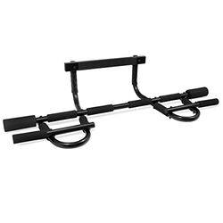 ProsourceFit Multi-Grip Chin-Up/Pull-up Bar, Heavy Duty dörröppningstränare för hemmagym