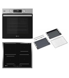 Bauknecht BAKO 466 Steam IND - Placa de cocina para horno (12 funciones, horno de aire caliente con 12 funciones, eficiencia energética A+, placa de inducción, 60 cm, acero inoxidable)
