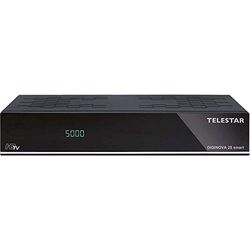 TELESTAR DIGINOVA 25 Smart HD Receiver (DVB-S, DVB-S2, DVB-T2 HD, PAL, Alexa, PVR Ready, HDMI, USB, CI+) zwart