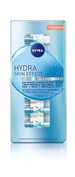 NIVEA Hydra Skin Effect - Fiale per la cura del viso per 7 giorni (7 x 1 ml), formula altamente concentrata, per una pelle visivamente ringiovanita,con acido ialuronico puro, HA