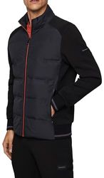 Hackett London HS Equinox Quilt FZ Giacca, Nero (Black), 3XL Uomo