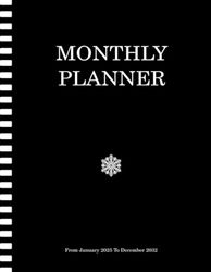 Monthly Planner 2025-2032: 8 Year From January 2025 To December 2032