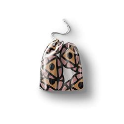 Bonamaison Impreso Algodón Bolsas con Cordón, Bolsa con Cordel para el Hogar y el Almacenamiento de Verduras, Bolso de Compras, Plegable, Ecologica, Reutilizables, Tamaño: 40x50 Cm