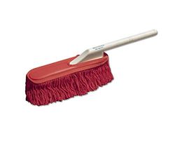 California Car Duster 62443 - Apple padrão para carro com pega de plástico, cor vermelha