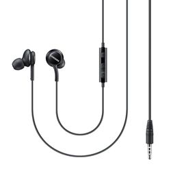 Samsung Auricolare a filo in-ear con microfono e remote control ‎EO-IA500, Jack 3.5mm, Nero