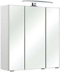 Pelipal Quickset 953 spiegelkast 01-I, houtmateriaal, wit glanzend, 70x65x20 cm