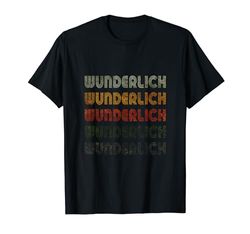 Love Heart Wunderlich Tee Grunge Vintage Negro Wunderlich Camiseta