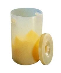 Nalgene Thermo Scientific 6920-0060 afvalcontainer, polypropyleen met deksel, 23 l (4-pack)
