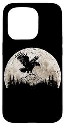 Eagle Forest Moon Nature Mountain Outdoor National Park Case for iPhone 15 Pro