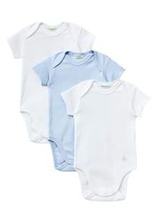 United Colors of Benetton Set 3 Body 3gi70b079, Tutina Bimbo 0-24, Multicolor 902, 68