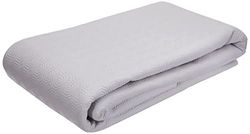 CALITEX caligrafia proteção de mesa branco oval 135 x 220 cm