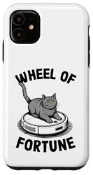 Wheel Of Fortune Cat Joke Robot Vacuum Cleaner Cat Case for iPhone 11