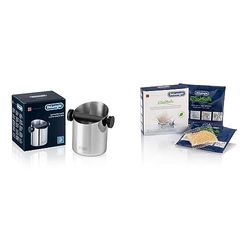 De'LonghiDe'Longhi DLSC059 Coffee Knock Box, Stainless Steel & Softballs, 2 bags, balls prevent the formation of limestone water, universal coffeeDe'Longhi