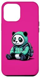 Custodia per iPhone 14 Plus Panda Alieno UFO Panda extraterrestre
