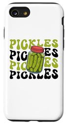 iPhone SE (2020) / 7 / 8 Pickles Retro Cucumber Pickle Lover Case