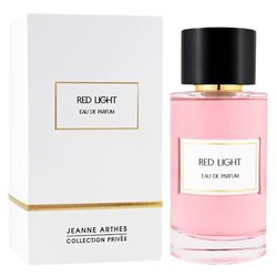 JEANNE ARTHES - Privé Collection - Eau de Parfum Red Light - Woody & Ambré - Jasmin, Accord Bois Ambré- tillverkad i Frankrike med fet - sprayflaska 100 ml