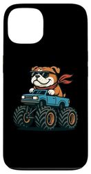 English Bulldog Monster Truck Off-Road Dog Lover Case for iPhone 13