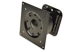 DIGITUS Suporte de parede para monitor, para ecrãs de até 32", VESA 75 x 75 & 100 x 100 - carga máxima. 15 kg - 45 ° orientável, 360 ° rotativo - preto