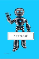 Pop Robot Notebook: Fun and Futuristic Journal for Kids and Teens: 120 Lined Pages for Writing, Drawing, and Creative Adventures – Perfect for School, Home, and Sci-Fi Fans!