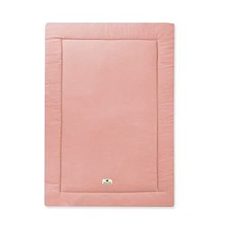 Julius Zöllner Mousseline kruipdeken | Gr. 95x135 cm | Made in Germany | 100% katoen mousseline | Oeko-Tex® standaard 100 | Dusty Rose