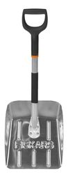 Fiskars Pá leve de neve para carro, comprimento: 71 cm, alumínio, preto/prata, 1000740