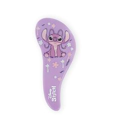 Disney Brosse Démêlante Bébé Enfant Angel – Lilo & Stitch – Cheveux Fins, Bouclés, Épais - Dents Souples, Massage Cuir Chevelu – Accessoire Cheveux, Soin, Toilette - Produit Officiel