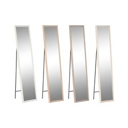 Home ESPRIT Staande spiegel wit bruin beige grijs 34 x 3 x 155 cm (4 stuks)