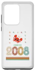 Custodia per Galaxy S20 Ultra Annata Cancro 2008 Compleanno